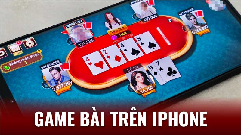 SHBET - Top 10 game bài trên Iphone được yêu thích 2024 4 game bai tren iphone 1