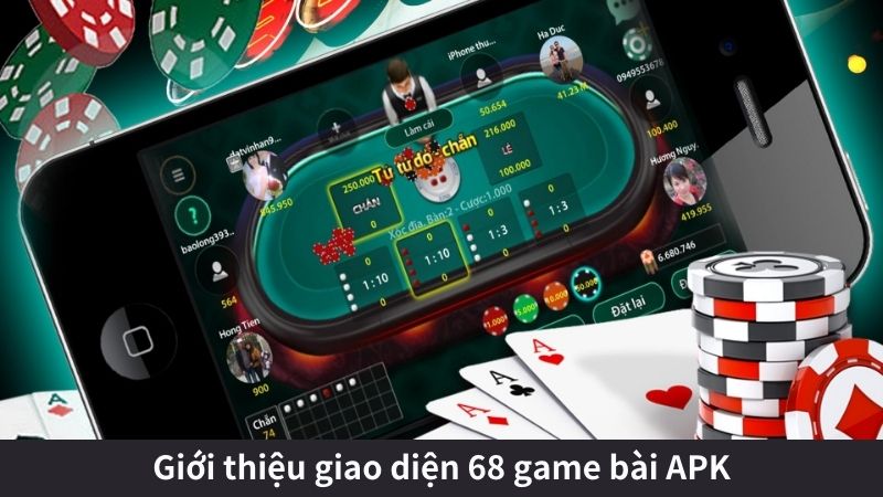 SHBET - 68 Game Bài APK: Giải trí mọi lúc, mọi nơi 24/7 5 Giới thiệu giao diện 68 game bài APK